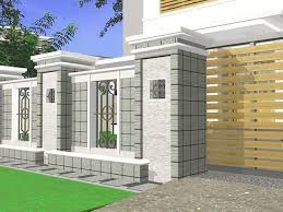 Desain pagar rumah bali modern. 60 Desain Pagar Rumah Mewah Buat Hunian Tampil Eksklusif Rumahku Unik