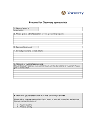 So, to stand out and be in a position to be considered, a writer of a sponsorship letter must ensure all the t's are crossed and all the i's are. Sponsorship Proposal Letter Free Download