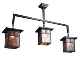 light kitchen island square pendant