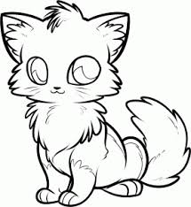 How To Draw An Anime Fox By Dawn Cute Fox Drawing Fox Coloring Page Cute Anime Cat