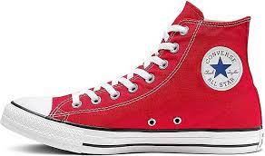 Amazon Com Converse All Star Ct Infants Baby Toddlers Canvas Red White 7j232 Sneakers