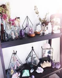 The Opaque Taneisa On Instagram Good Morning Sorry For My Silence We Ve Just Been So Busy We Re Settling Crystal Room Decor Crystal Decor Crystal Room