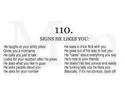 Does He Like Me Quiz Signs E1398411234937 Jpg 500 400 He Likes Me Signs Signs Guys Like You Does He Love Me