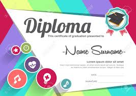 Maybe you would like to learn more about one of these? Preschool Kids Diploma Certificate Background Design Template Royalty Free Cliparts Vectors And Stock Illustration Image 47197183