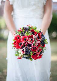 Wedding bouquet for brides white flower. 10 Red White Blue Wedding Bouquets Poppy Wedding Bouquets Blue Wedding Bouquet Wedding Bouquets