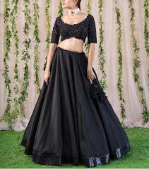 Black And Gold Lehenga Skirt Designer Lehenga Black Lehenga Readymade Blouse Lehenga Choli For Women Indian Lehenga Skirt Ghaghra Choli Chaniya Choli Lehenga Black Lehenga Lehenga Choli Designer Lehenga Choli