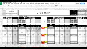 Looking for bodybuilding workout template excel training log ooojo co? Google Sheets Training Templates Set Rep Dropdowns Youtube
