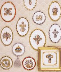 We are still open for business and despatching orders, however, due to high demand, we are running about a week behind with dispatches. Christian Symbols Cross Stitch Pattern By Designing Women Unlimited