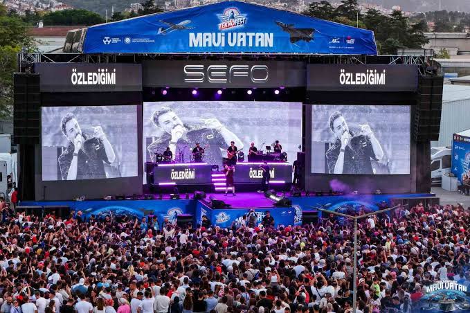 TEKNOFEST Mavi Vatan'da Sefo konseri İhlas Haber Ajansı
