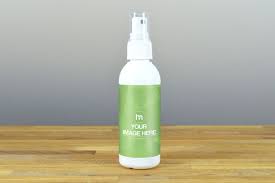 White Spray Bottle Label Mockup Mediamodifier Online Mockup Generator Spray Bottle Bottle Bottle Labels