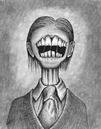 Nightmare Scary Drawings Creepy Drawings Scary Art