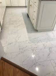 As a floating tile floor, it can be installed over most existing solid floor surfaces without the need for it's the perfect flooring solution for almost any room in your house including your kitchen, dining 4 pieces per package. Kitchen Floor 12x24 Broken Join On Gmr Tile Designs Llc Facebook