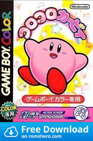 Download Koro Koro Kirby Gameboy Color Gbc Rom In 2020 Gameboy Color Games Kirby