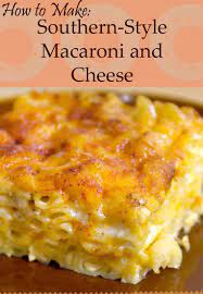 Southern Homemade Baked Macaroni And Cheese Recipe Recipe Recipes Food Southern Recipes