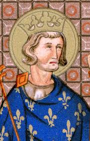 akg-images - Portrait de Saint Louis, d'après un manuscrit de 1316