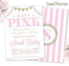 Tickled Pink Invites Pink And Gold Baby Shower Invitations Etsy Tickled Pink Baby Shower Invitations Gold Baby Shower Invitations Pink Baby Shower Invitations