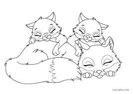 Weirdest pet you've ever had? Free Printable Fox Coloring Pages For Kids