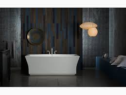 Our acrylic baths provide strong, yet lightweight, options in beautiful styles that are easy to clean. K 6367 Stargaze Freestanding Bath Fluted Shroud Kohler