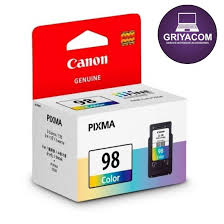 Shop by printer or cartridge model. Cartridge Canon 98 Warna Original Tempat Tinta Shopee Indonesia
