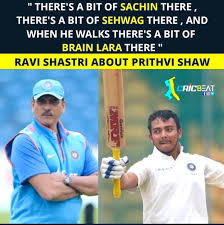 2018 жылы 27 сәуірде prithvi shaw өзінің алғашқы ipl елуінде колката рыцарь шабандоздарына қарсы ойнады және. Rajeev Rajput On Twitter Mitchell Starc Dismissed Sachin Sehwag Lara On The 2nd Ball Of The Match Legend Ravishastri Sees Sachin Sehwag Lara In Prithvi Shaw Prithvishaw Indvaus Https T Co Qrtmsajn8y