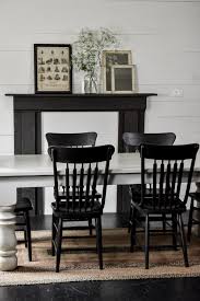 Rustic Black Farmhouse Dining Chairs Farmhouse Dining Chairs Farmhouse Chairs Farmhouse Dining