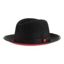 King Jet Black Hats For Men Mens Hats Fashion Black Fedora Hat