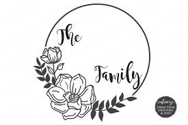 Last Name Monogram Svg Free