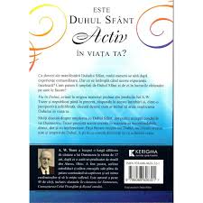 15,044 likes · 9 talking about this. Viu In Duhul Cunoasterea Prezentei Si Puterii Lui Dumnezeu A W Tozer Emag Ro