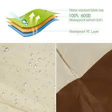 Many of the larger ones running upwards of $4,000! Willkey Patio Rattan Daybed Cover Round Waterproof 420d Breathable Oxford Fabric Heavy Duty Lightweight Garden Sofa Furniture Covers Astonshedsuk