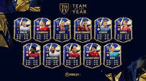 The most painful toty review. Bruno Fernandes Fifa 21 Toty Gezogen Mit Neuer Lewandowski Und Ronaldo Ohne Messi Fifa 21 Team Of The Year Sergio Ramos Neuer Y Mas Jessicawan
