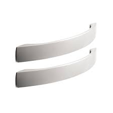 It Kitchens Brushed Nickel Effect Curved Cabinet Handle Pack Of 2 Departments Diy At B Q Curved Kitchen Cabinets Cabinet Handles Curved Cabinets