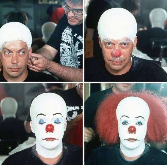 Tim Curry's transformation into Pennywise, do AI tạo
