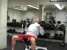 Incline Twisting Dumbbell Bench Press Youtube