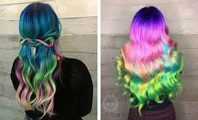 So with a little online research, my own experience with hair dye gone wrong, and a check in with the hair master, clare from vintage rocks, i put together a concoction that in one wash removed all blue and green tinges from his hair. 31 Colorful Hair Looks To Inspire Your Next Dye Job Stayglam