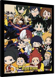 My Hero Academia Chibi Characters Framed Poster Buy At Europosters All posts must be related to my hero academia in some way.