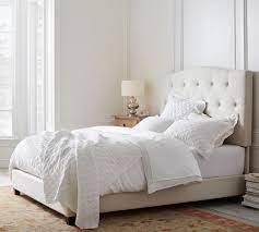 Check spelling or type a new query. Elliot Curved Tufted Upholstered Bed Pottery Barn