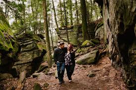 Learn about the local legacy of the civilian conservation corps. Adventurous Engagement Session In Cuyahoga Valley National Park