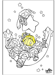 In general, this fairy tale character is portrayed in pink, but to make it a bit interesting, let your kid color with a different color. Sleep 2 Children Coloring Page
