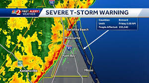 Svr) is issued by the national weather service when there is a severe thunderstorm occuring. Severe Weather Moving Out Of Central Florida