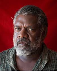 Artist of Injalak..Introducing William Manakgu. William is the son of  Solomon Manakgu and the well known weaver Anne Gumurdul. His brother  Vincent Manakgu is also a painter. He is a traditional owner