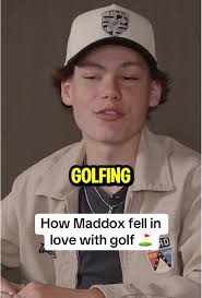 Maddox Batson Talking about Golf