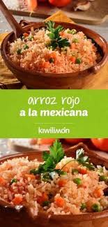 Solo tienes que tener en cuenta que el procedimiento que te vamos a explicar es para hacer arroz cocido o arroz blanco para guarniciones. Arroz Rojo A La Mexicana Receta Recetas Mexicanas Recetas De Arroz Mexicano Recetas Con Arroz