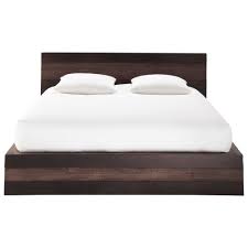 lit en manguier massif teinte 180x200 maisons du monde bed bed furniture bed frame