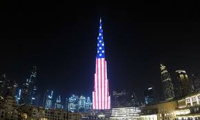 Visit our website and book your burj khalifa tickets! Burj Khalifa Lit Up In Celebration Of American Independence Day U S Embassy Consulate In The United Arab Emirates