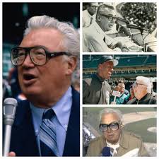 From 45 years ago, Loel Passe (left) and Gene Elston, the radio voices of  the Houston Astros, in 1973 in the Astrodome. They were