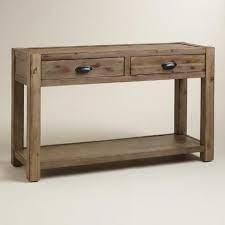 Wood Quade Console Table Rustic Console Tables Rustic Consoles Wood Console Table