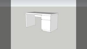 Find it in the store. Ikea Malm Desk 3d Warehouse