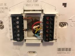 This article series explains the basics of wiring connections at the thermostat for heating, heat pump, or air conditioning systems. I Am Trying To Install A Nest Thermostat This Is The Current Wiring If My Trane Thermostat I Put The Wires In The Same Spot In My Best With The Exception Of