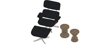 Your lounge chair and ottoman are made to order in the usa. Vitra Eames Lounge Chair Ottoman Stool