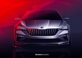 Skoda Vision Rs Concept Design Sketch Render Skoda Skoda Octavia Octavia